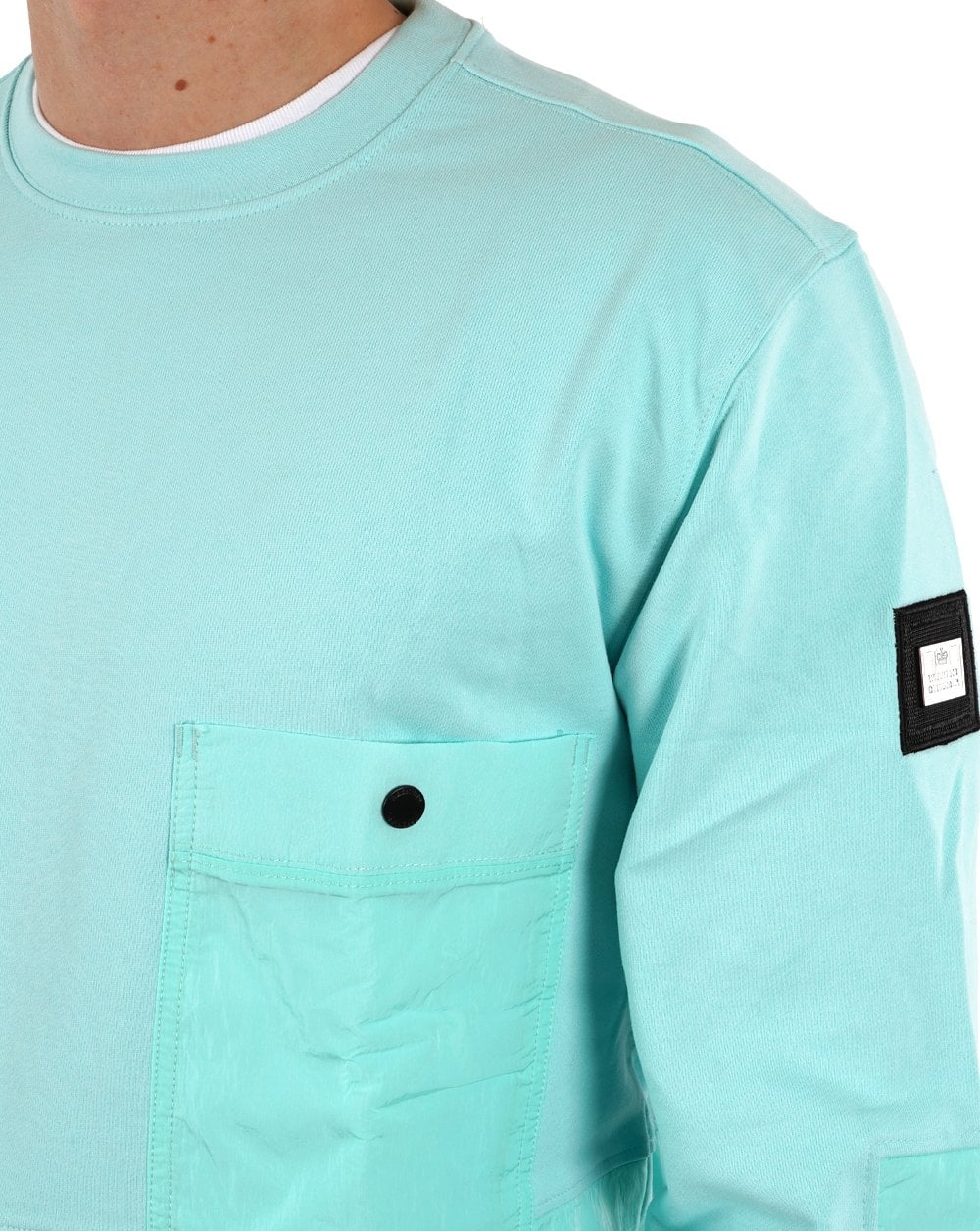 Weekend Offender Sirenko Sweatshirt Hellblau