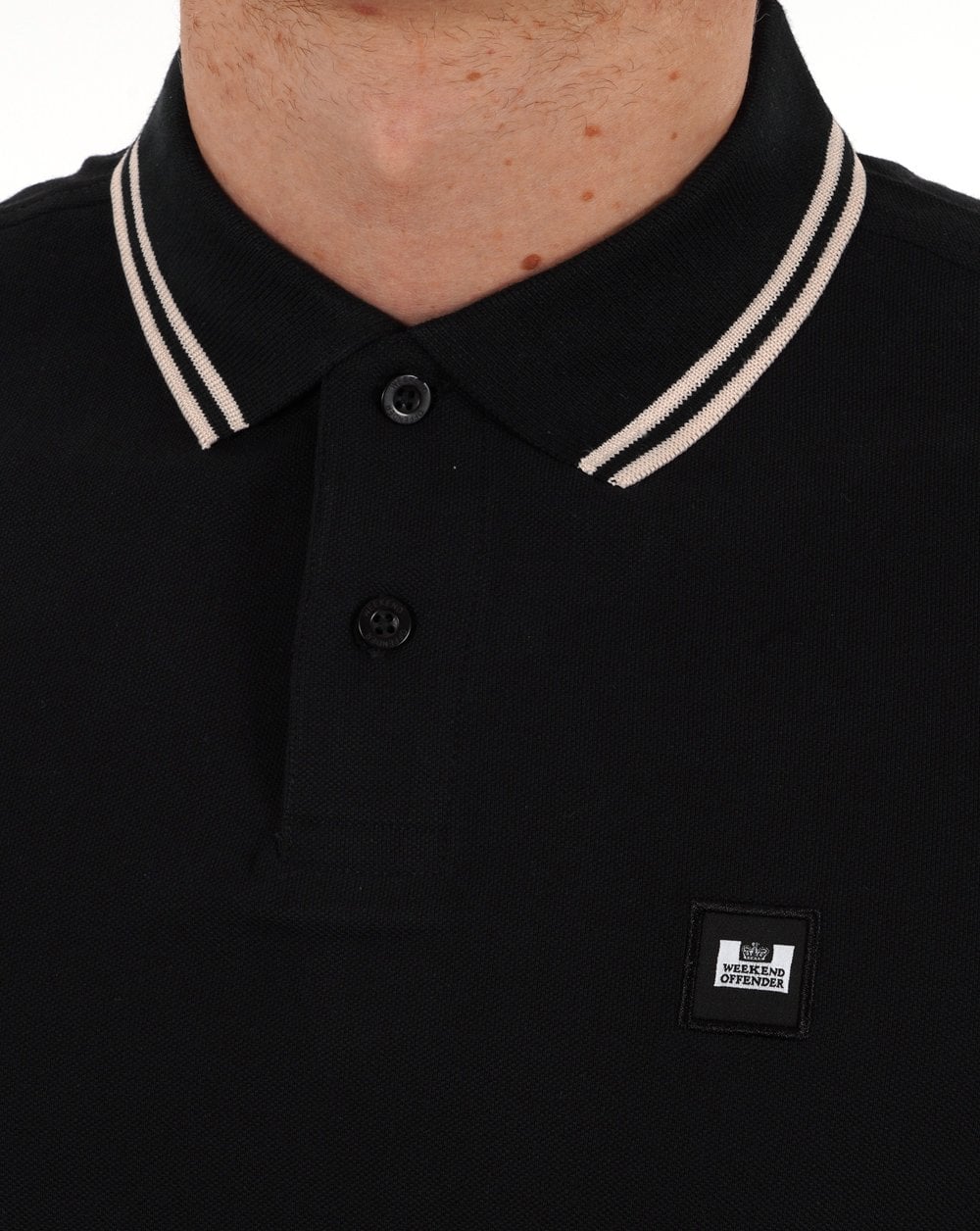 Weekend Offender Levanto Poloshirt Schwarz