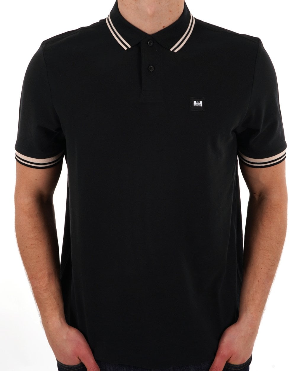 Weekend Offender Levanto Poloshirt Schwarz