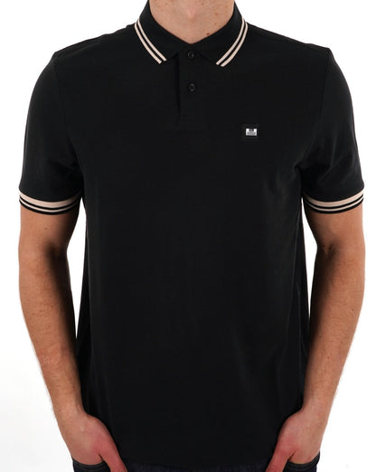 Weekend Offender Levanto Poloshirt Schwarz