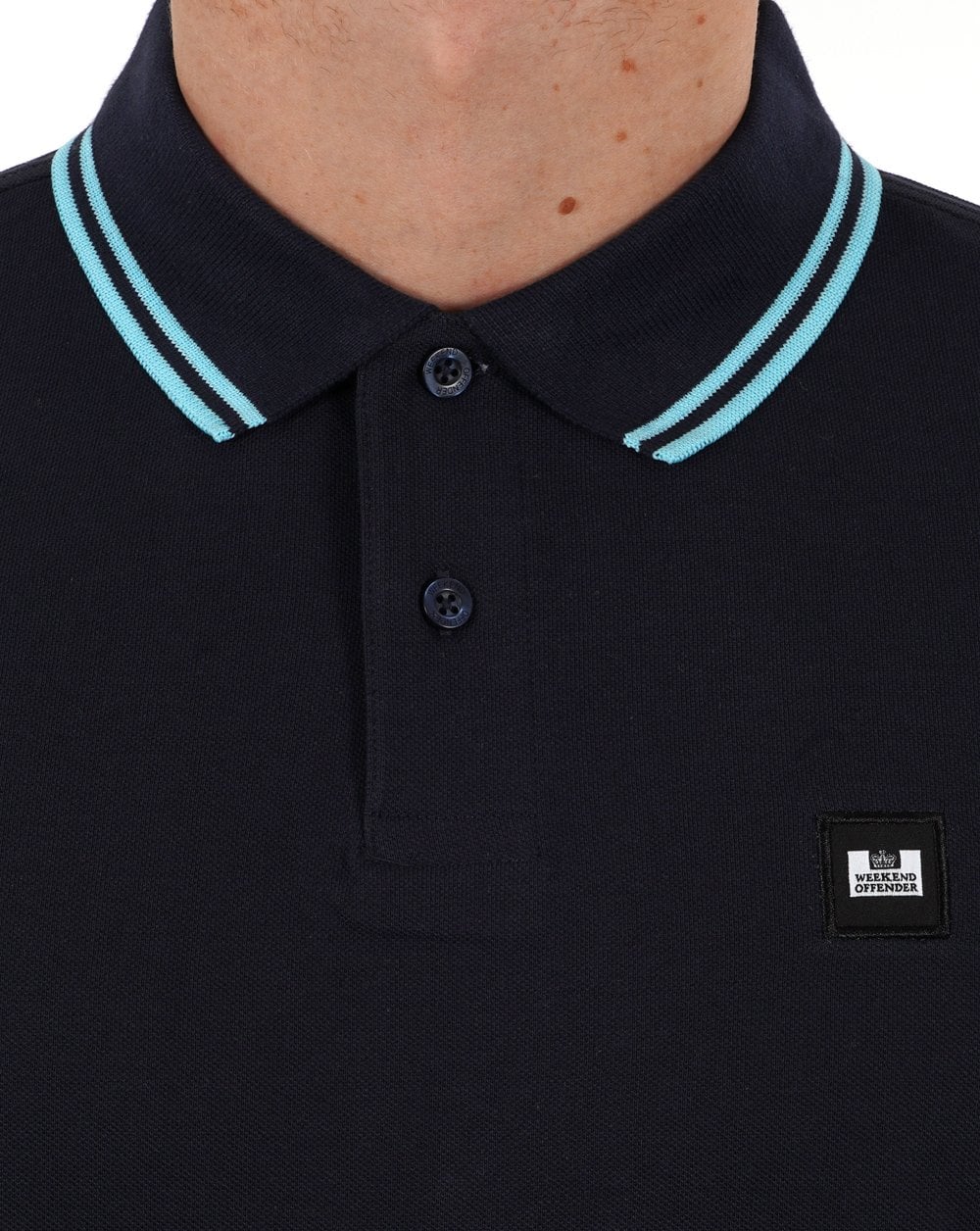 Weekend Offender Levanto Poloshirt Marineblau