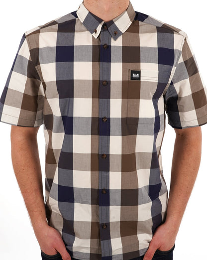Weekend Offender Joyce Kurzarmhemd, großes Hauskaro