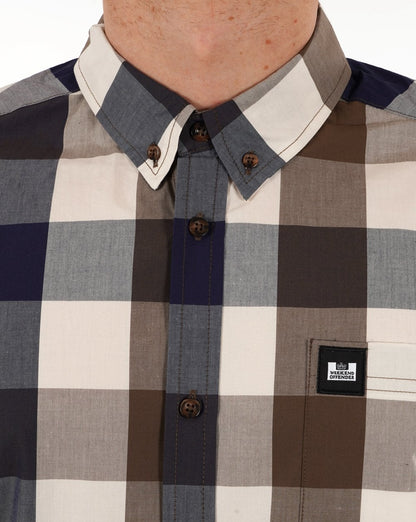 Weekend Offender Joyce Kurzarmhemd, großes Hauskaro