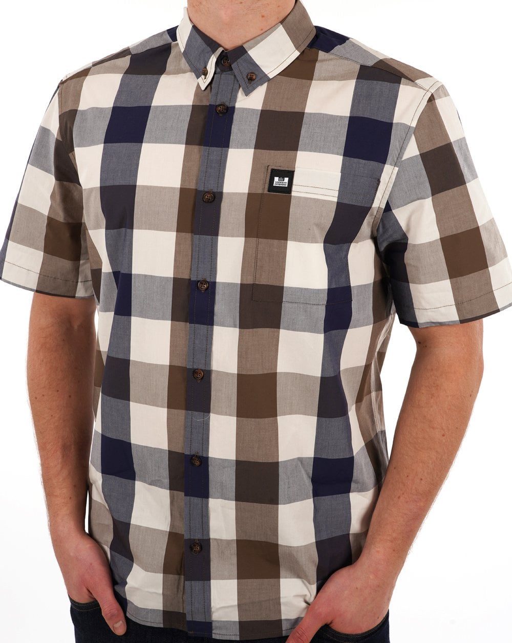 Weekend Offender Joyce Kurzarmhemd, großes Hauskaro