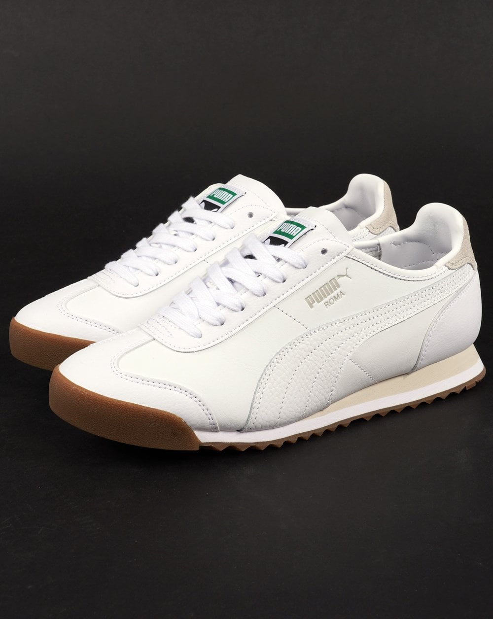 Puma Roma Ledersneaker Weiß