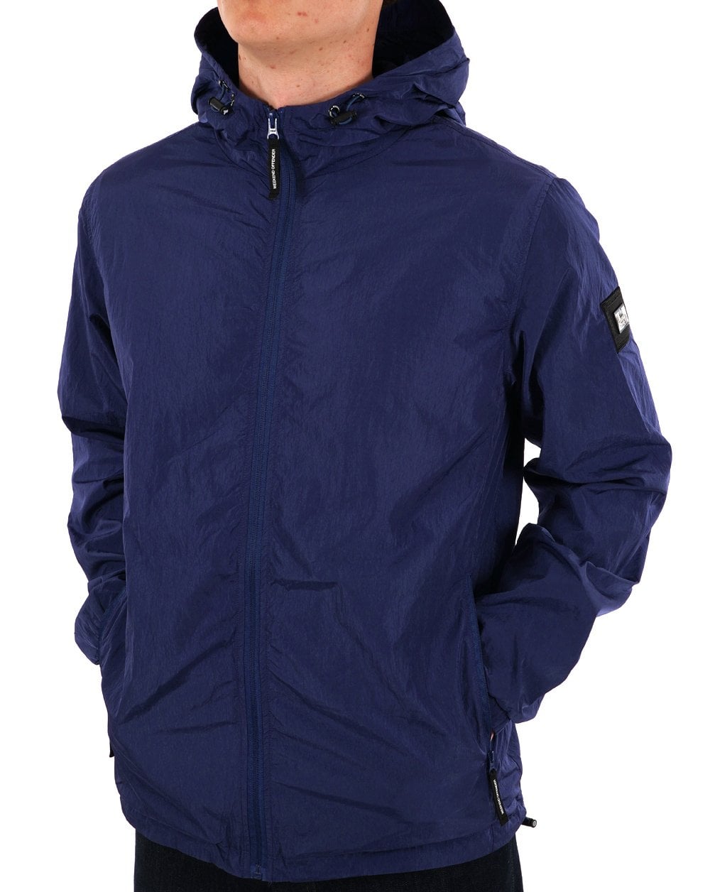 Weekend Offender Technikerjacke Helles Marineblau