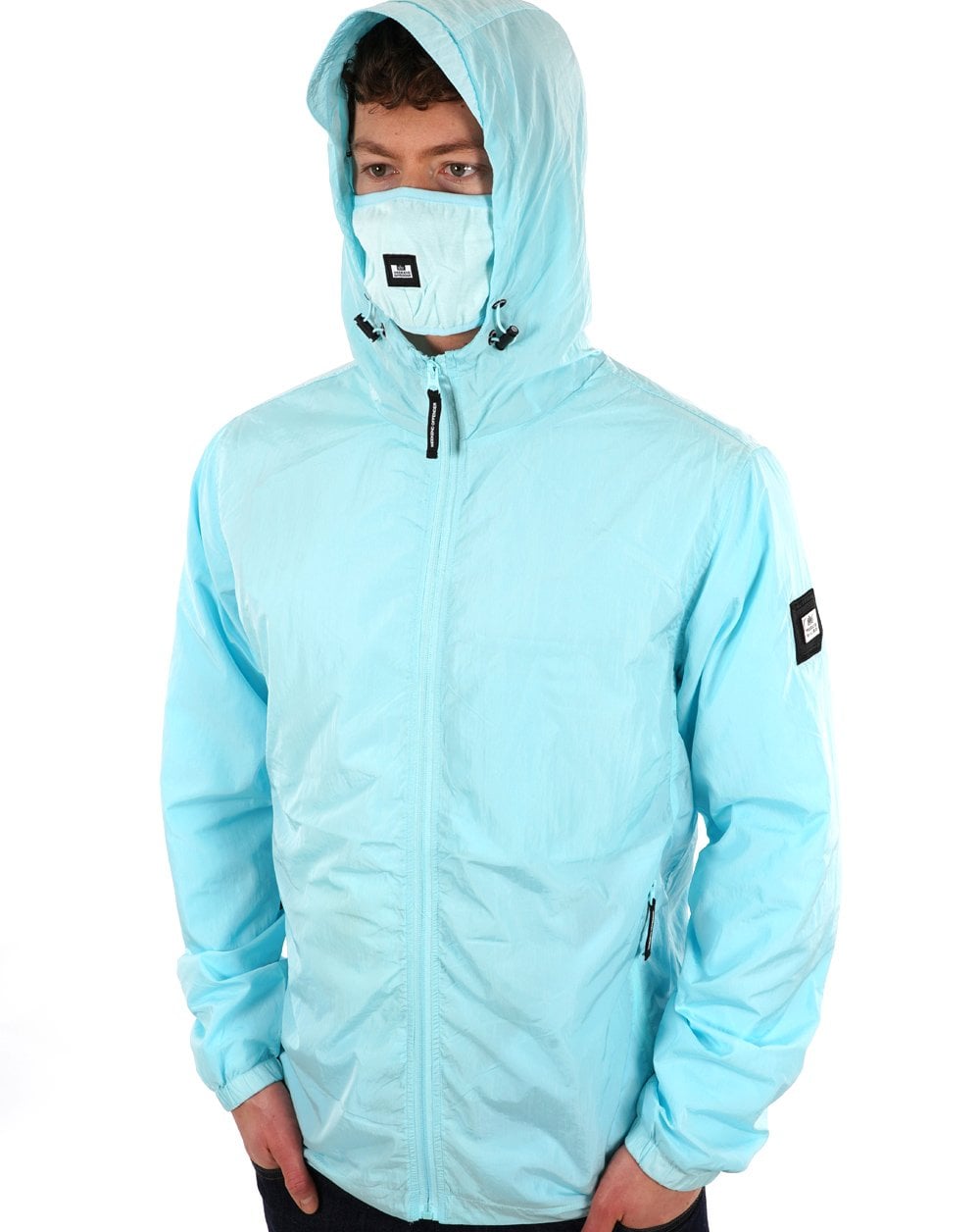 Weekend Offender Technikerjacke Himmelblau