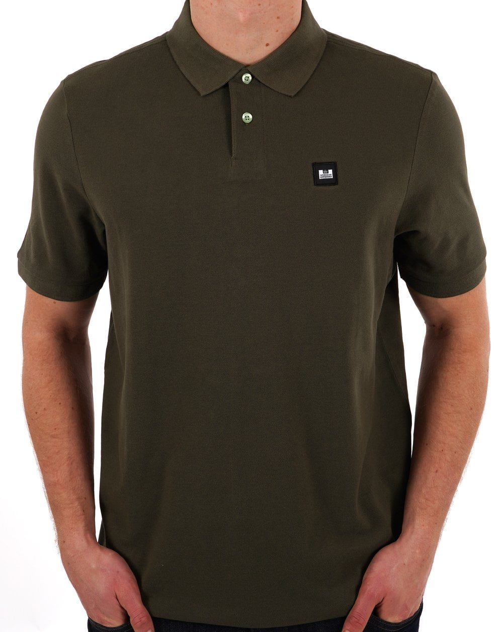Weekend Offender Poloshirt Khaki Grün