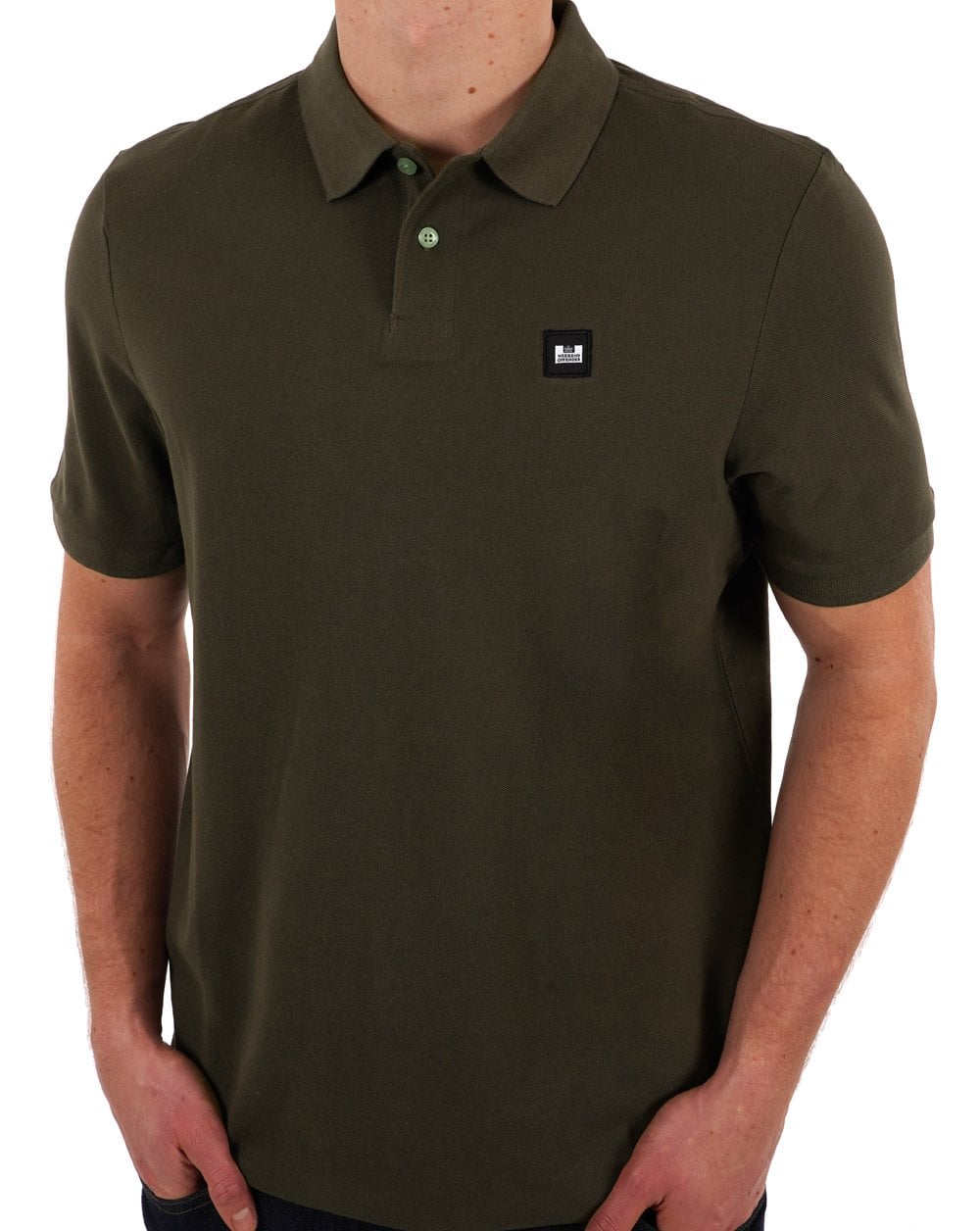 Weekend Offender Poloshirt Khaki Grün