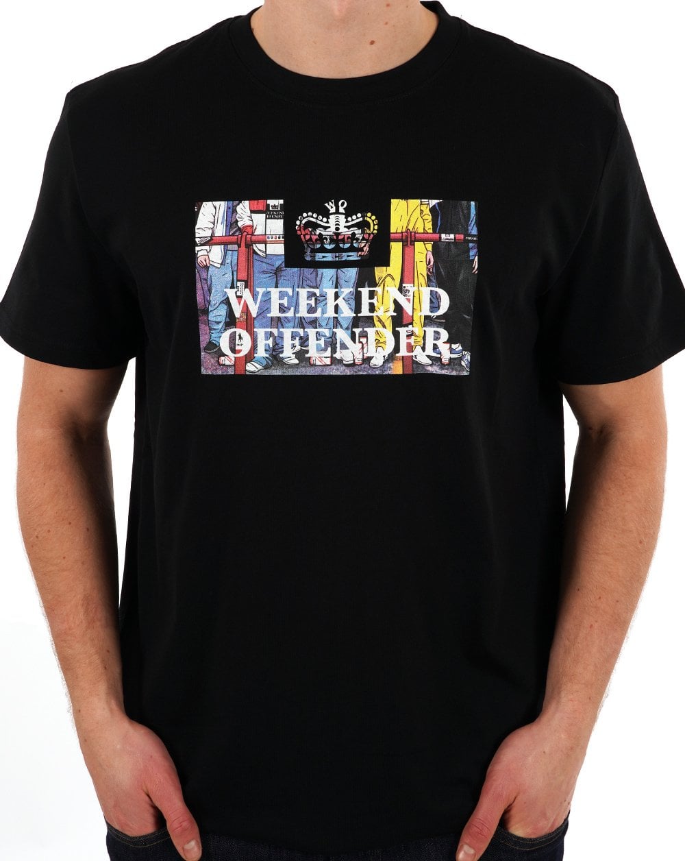 Weekend Offender Bissel T-Shirt Schwarz