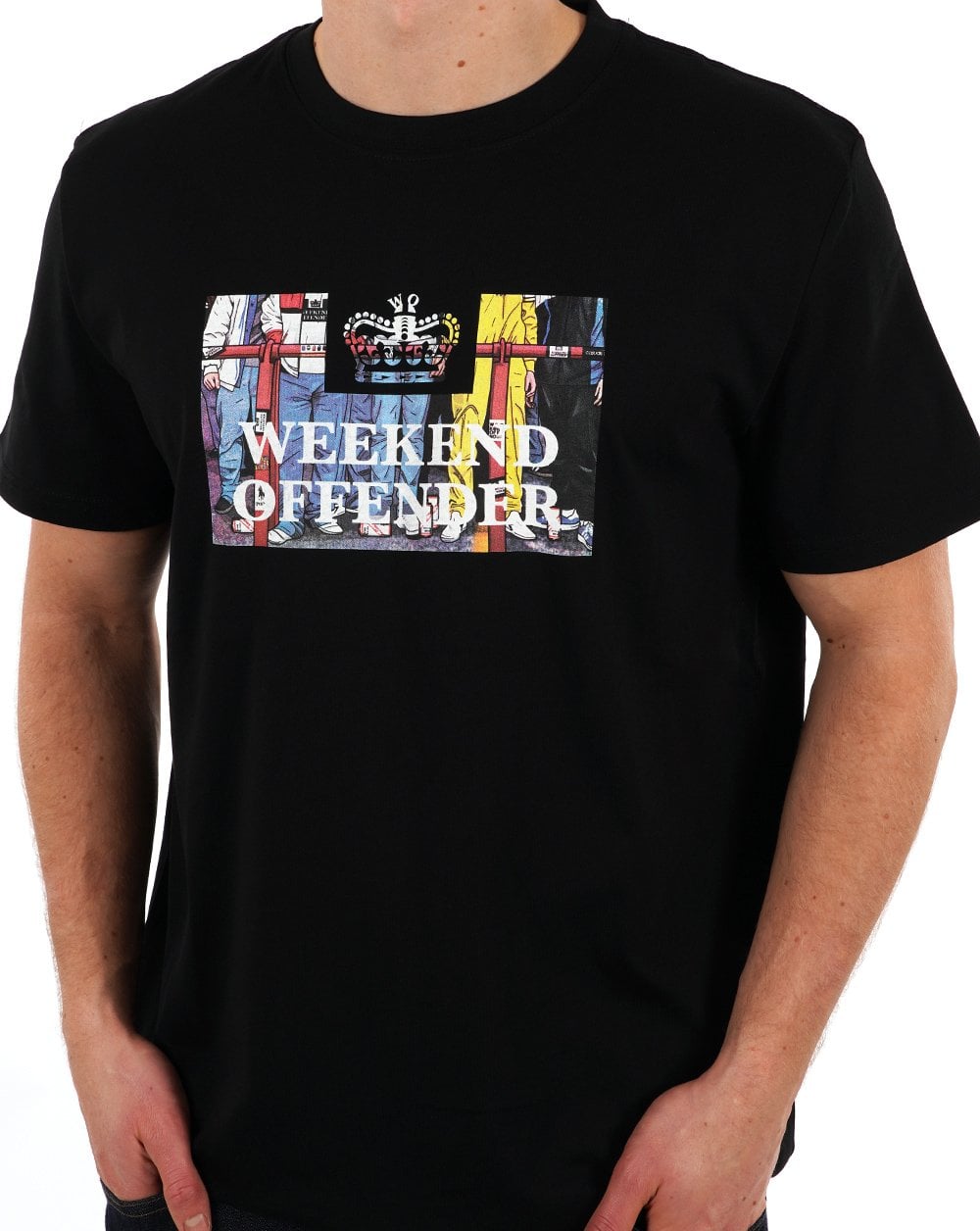 Weekend Offender Bissel T-Shirt Schwarz