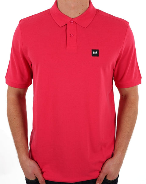 Weekend Offender Brant Polo Shirt Hot Pink