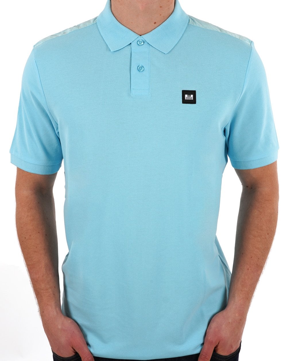 Weekend Offender Brant Poloshirt Himmelblau