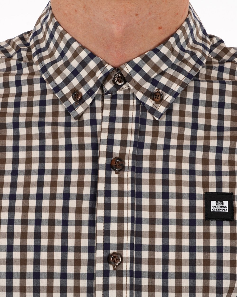 Weekend Offender Lisbon Hemd Mid House Check