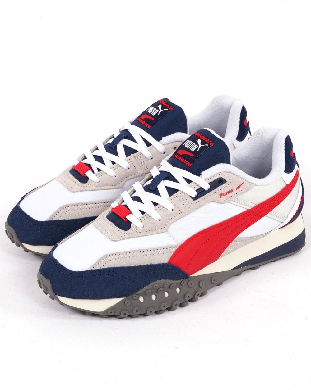 Puma Blktop Rider Trainer Weiß/Persischblau