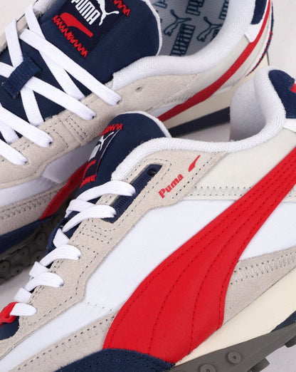 Puma Blktop Rider Trainer Weiß/Persischblau