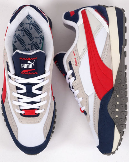 Puma Blktop Rider Trainer Weiß/Persischblau