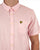 Lyle & Scott Short Sleeve Oxford Shirt Light Pink