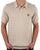 Lyle & Scott Cable Knitted Polo Stone