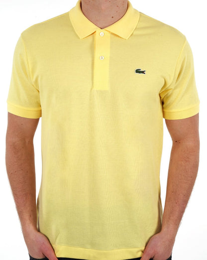 Lacoste Klassisches Poloshirt Gelb