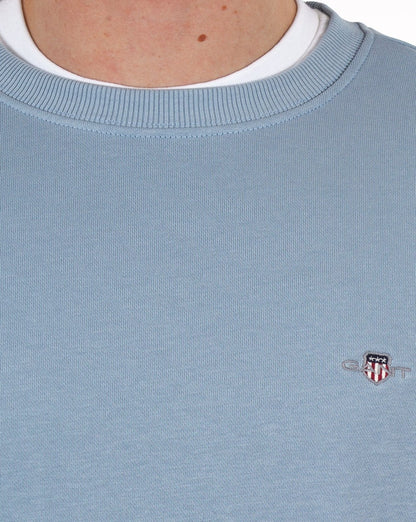 Gant Shield Crew Sweat Taubenblau