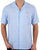 Tommy Jeans Linen SS Shirt Blue