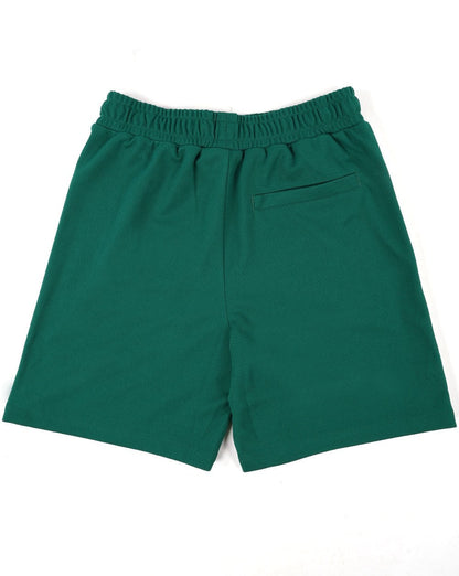 Sergio Tacchini Gestreifte Freizeitshorts Grün / Weiß