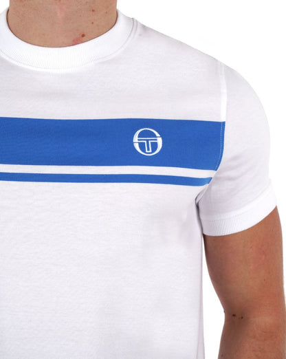 Sergio Tacchini Masters T-Shirt Weiß/Blau