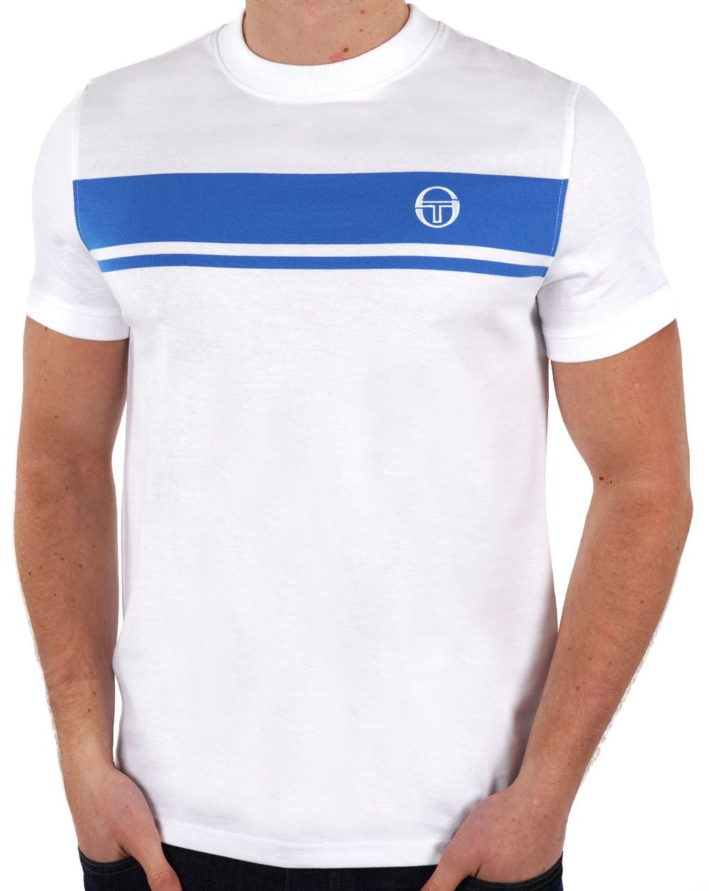 Sergio Tacchini Masters T-Shirt Weiß/Blau