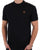 Trojan Houndstooth Trim Pique T-shirt Black