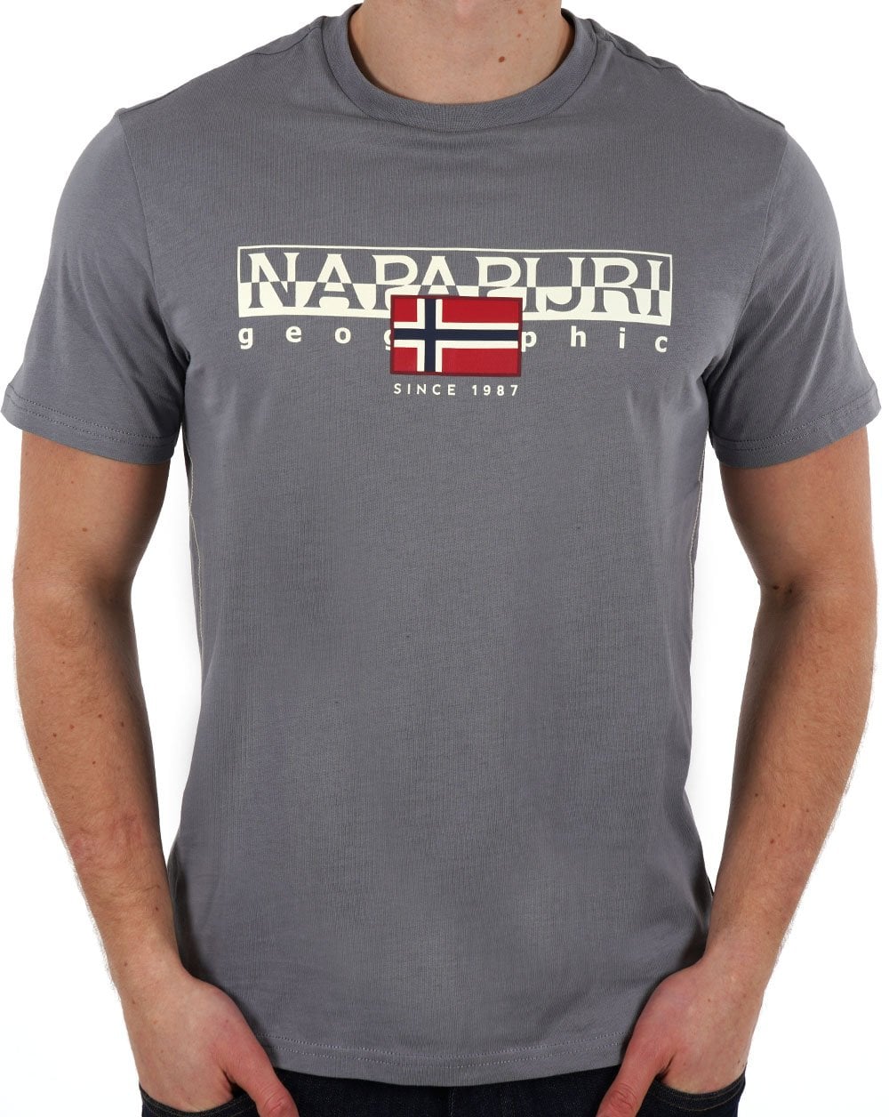 Napapijri Aylmer T-Shirt Grau