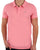 Tommy Jeans Slim Placket Polo Tickled Pink