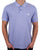 MA.STRUM Pique Polo Lavender