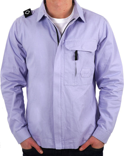 MA.STRUM Cadet Overshirt Lavendel
