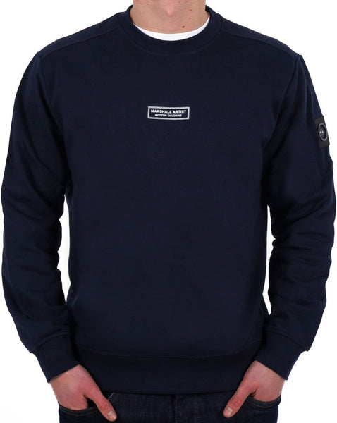 Marshall Artist Siren Crew Sweatshirt Navy