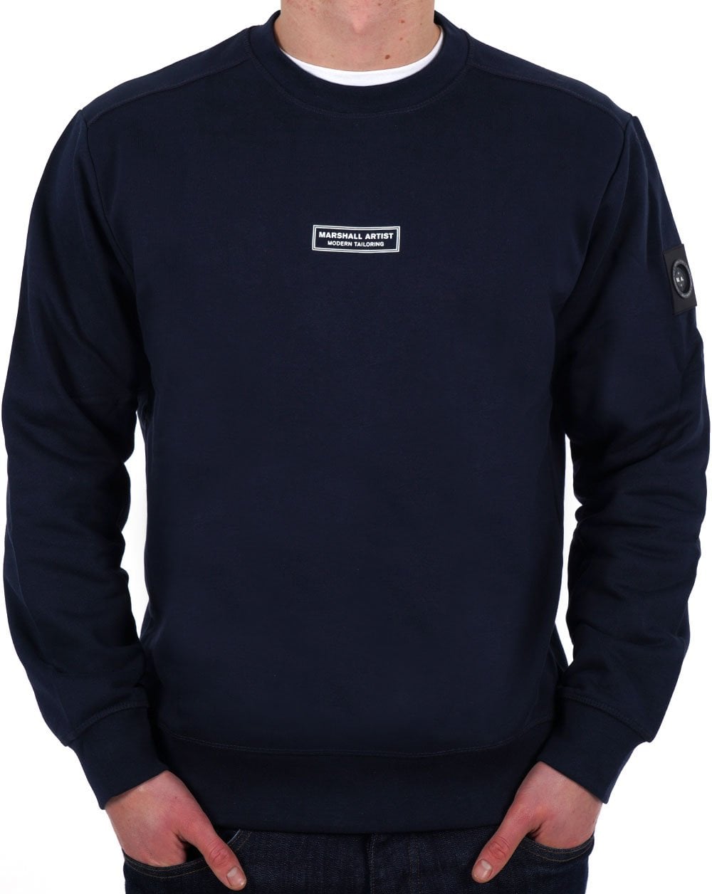 Marshall Artist – Siren – Sweatshirt mit Rundhalsausschnitt, Marineblau