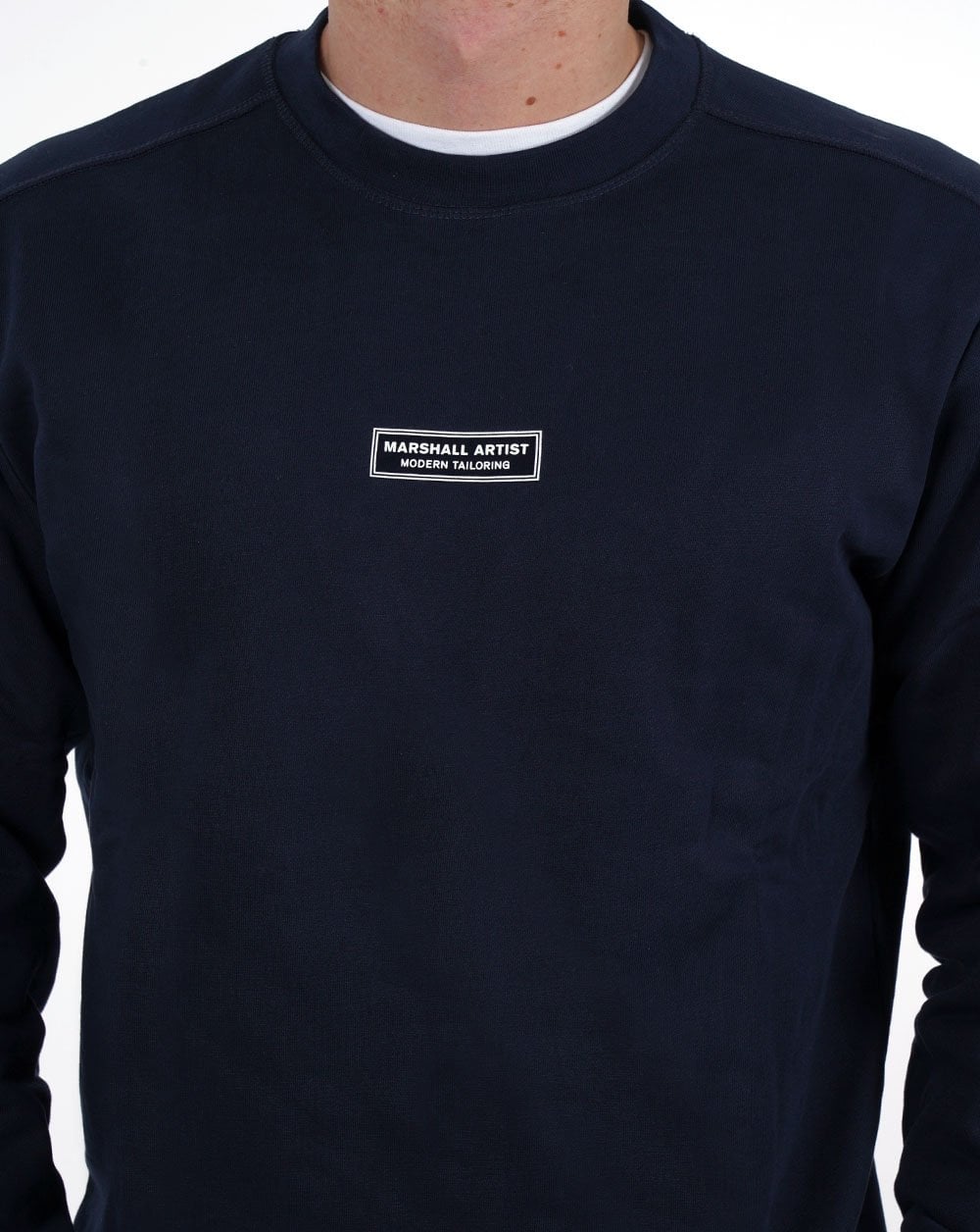 Marshall Artist – Siren – Sweatshirt mit Rundhalsausschnitt, Marineblau