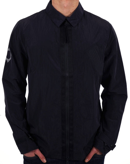 Ma.Strum MA.STRUM Nieten-Overshirt Schwarz