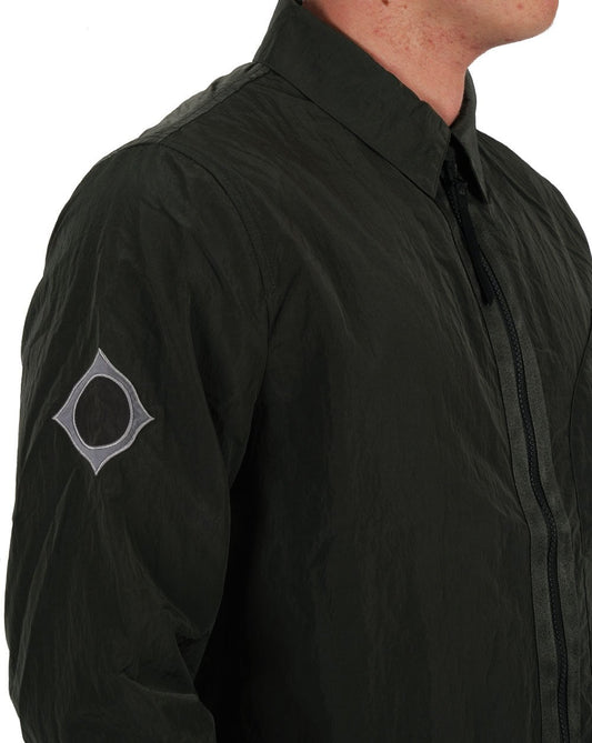 Ma.Strum MA.STRUM Rivet Overshirt Oil Slick