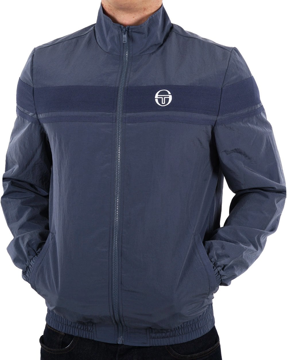 Sergio Tacchini Fred Masters Jacke Grau / Blau