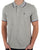 Benetton Tipped Polo Shirt Grey