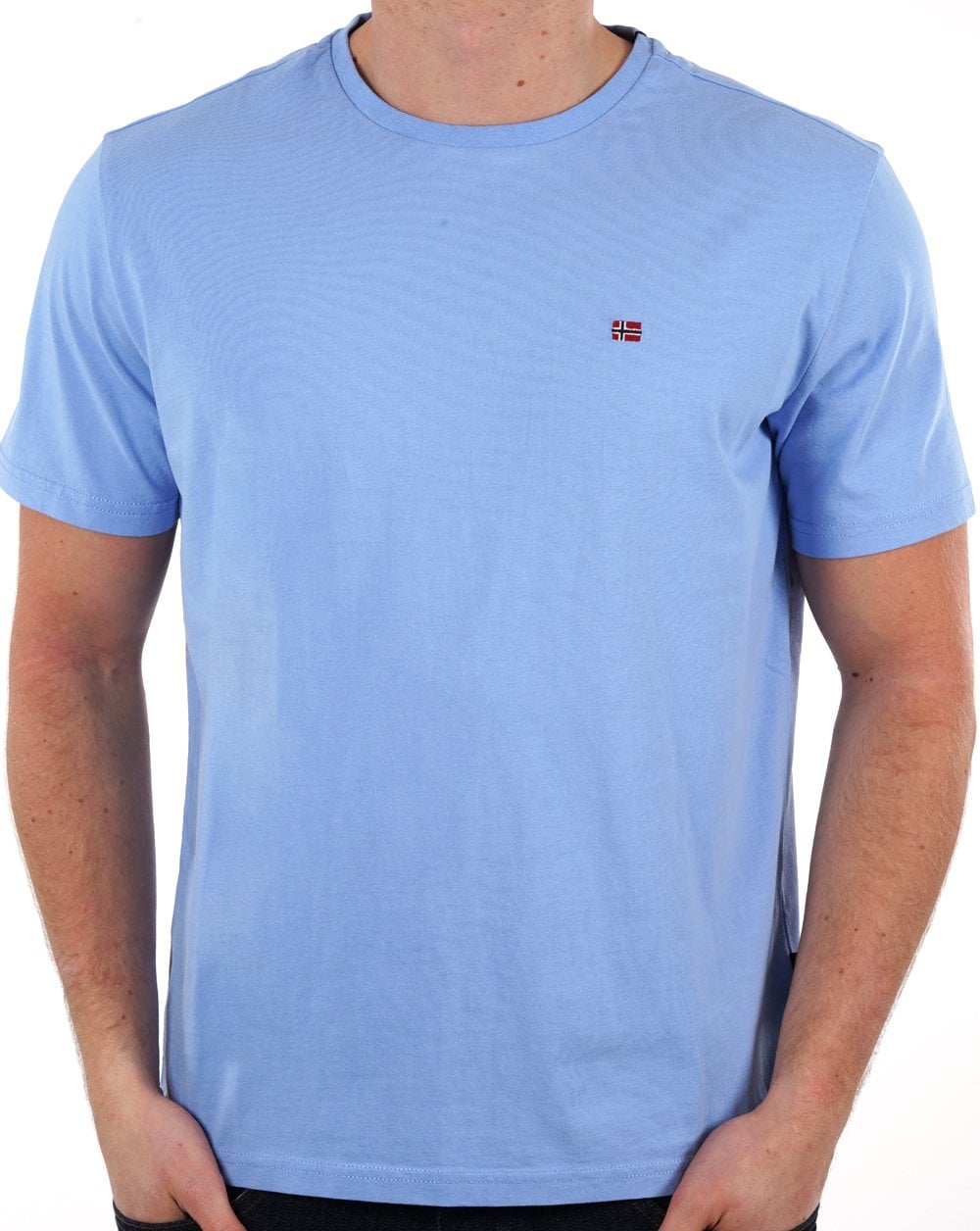 Napapijri Salis T-Shirt Blaue Blume
