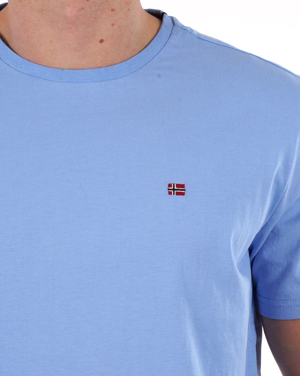 Napapijri Salis T-Shirt Blaue Blume