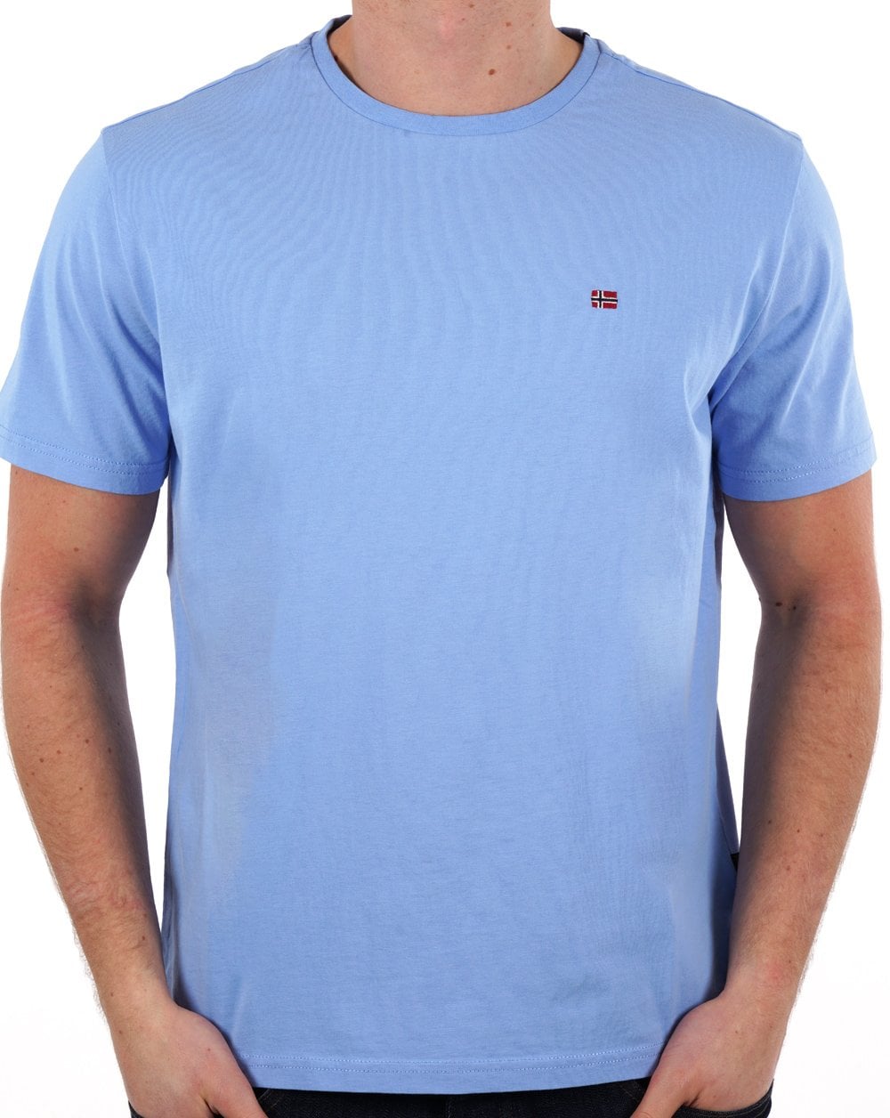 Napapijri Salis T-Shirt Blaue Blume