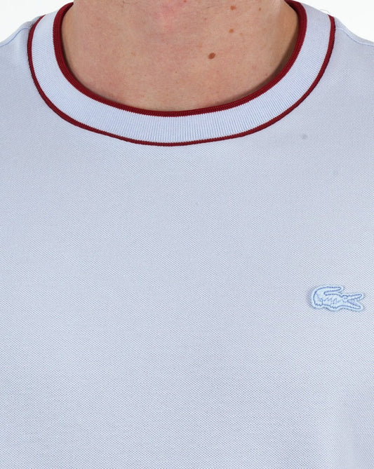 Lacoste Lacoste Stretch-Piqué-T-Shirt Hellblau