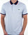 Lacoste Contrast Collar Polo Shirt Light Blue