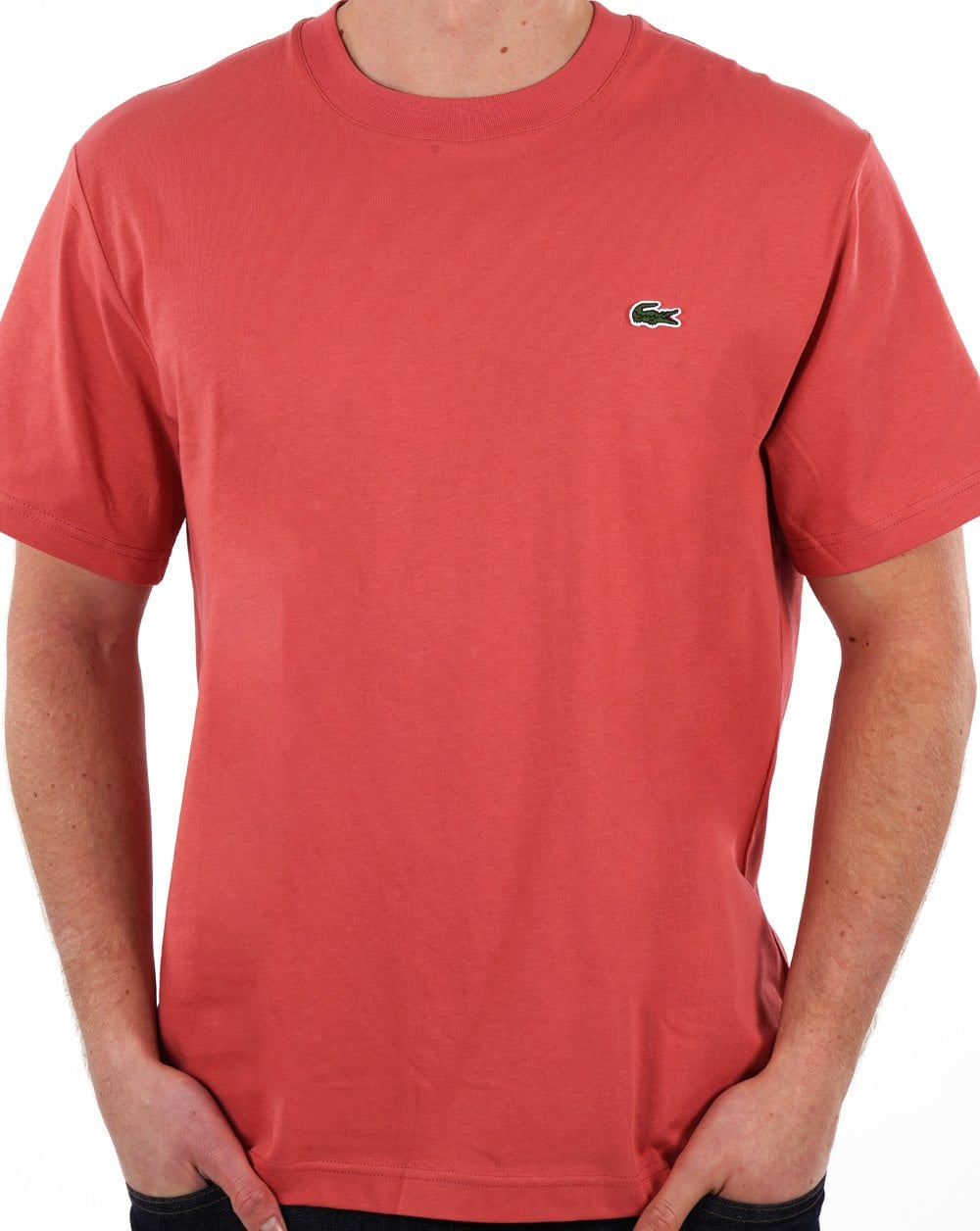 Lacoste Classic Fit Cotton Jersey T-shirt Sierra Red