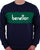 Benetton Logo Sweatshirt Navy