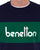 Benetton Logo Sweatshirt Navy