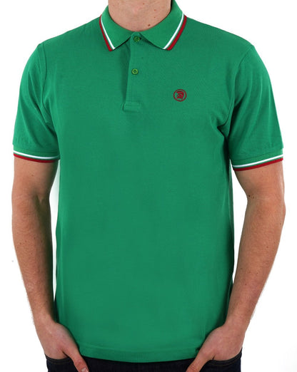Trojan Twin Tipped Signature Polo Smaragdgrün